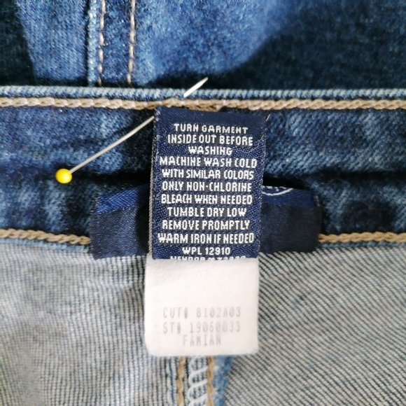 Venezia Jeans Fabian Womens Blue Medium Wash High Rise Denim Capri Jeans Size 20 - Picture 6 of 8